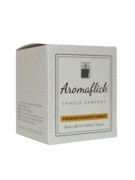 Oud Scented Candle in Hexagonal Jar