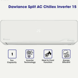 Dawlance Chillex-15 1 Ton Inverter Split Air Conditioner – Heat and Cool (2026 Latest Model)
