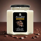 Chocolate Scented Candle in Hexagonal Jar