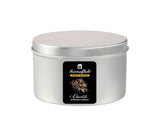 Chocolate Scented Candle in Silver Tin