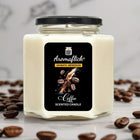 Coffee Scented Candle in Hexagonal Jar