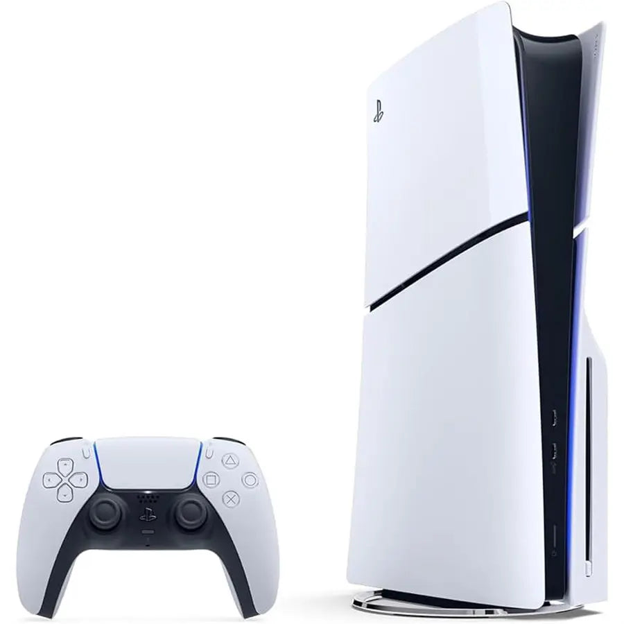 Sony PlayStation 5 Slim Disc Edition 1TB Gaming Console, 4K at 120Hz HDR, PS5