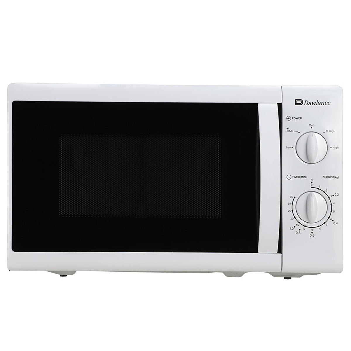 Dawlance DW 210 Solo White Microwave Oven Large Capacity 20 Litres