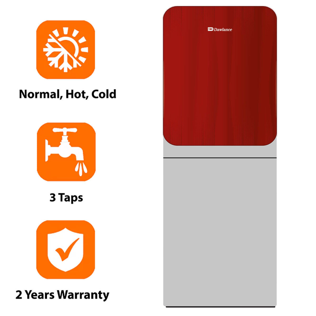 Dawlance WD 1051 Water Dispenser - Red