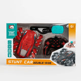 Double-Side Gesture Control RC Stunt Car with Mecanum Wheels