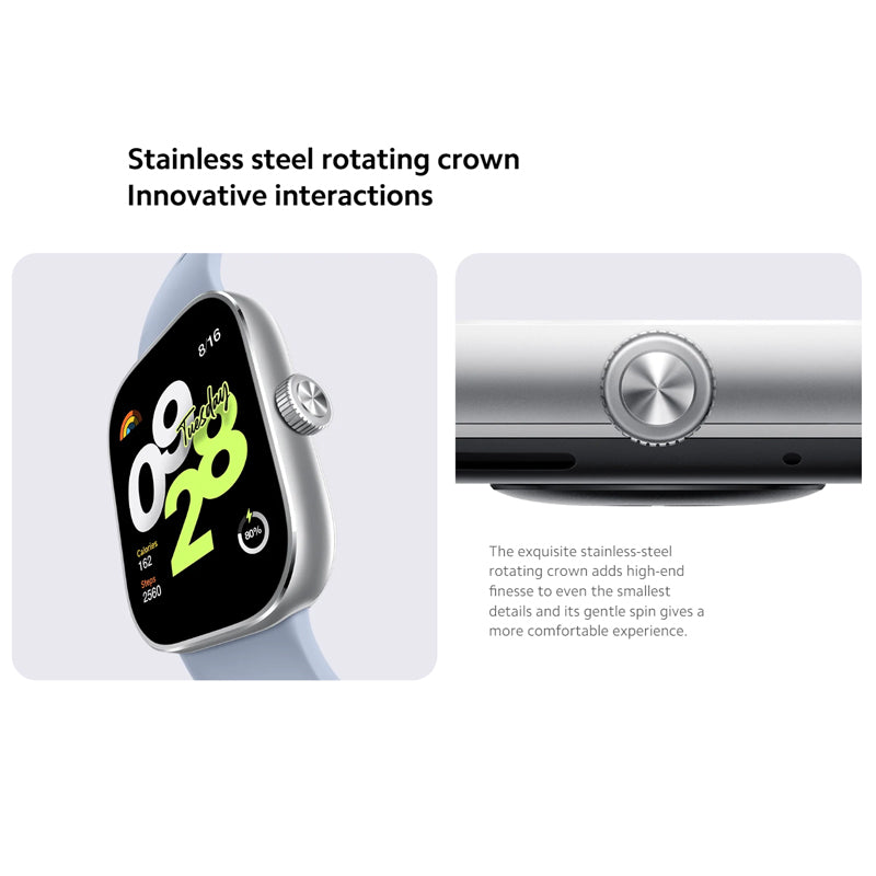 Redmi Watch 4 Smart Watch Ultra Large 1.97'' AMOLED Display Upto 20 Days Battery Life Support 5-system