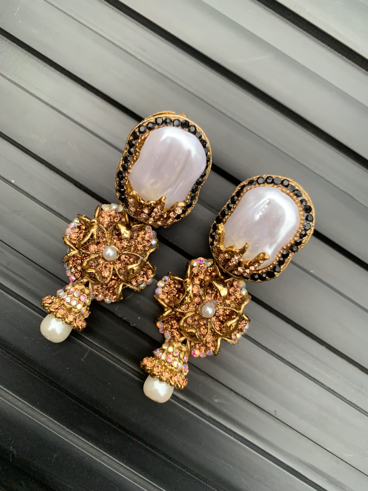 Mop Turkish Earrings - M2