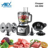 Anex AG-3052 Big Chopper 700W Motor 7 in 1