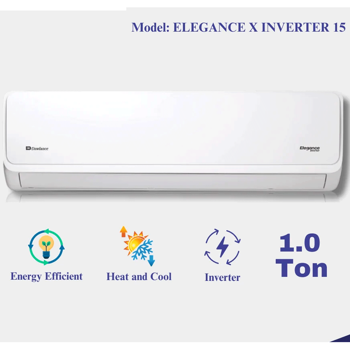 Dawlance Elegance-15 Inverter Air Conditioner -1 TON