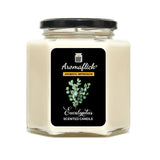Eucalyptus Scented Candle in Hexagonal Jar
