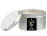 Eucalyptus Scented Candle in Silver Tin
