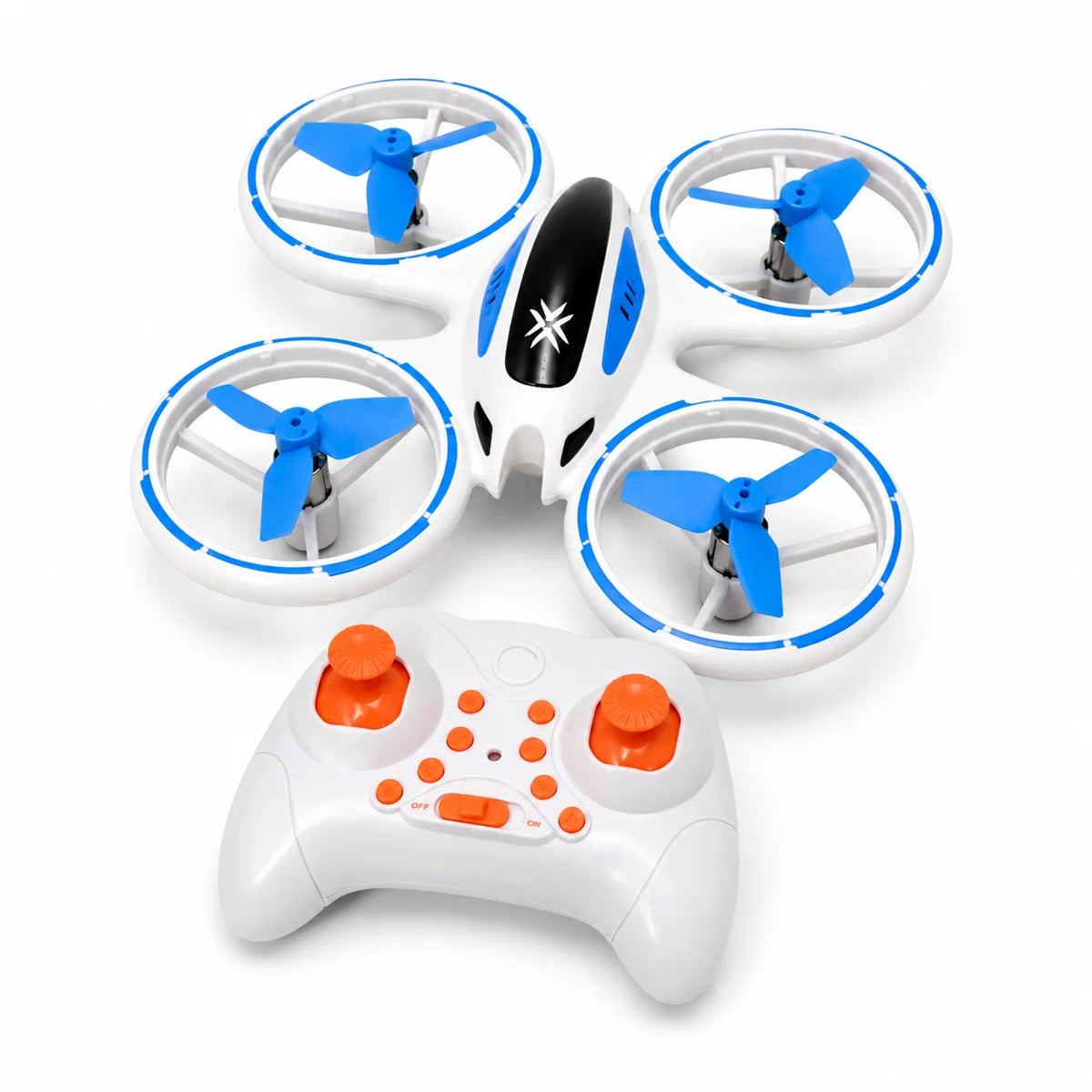 2.4GHz Mini Remote Control Quadcopter Drone with Protective Guards – Item No. H235-1