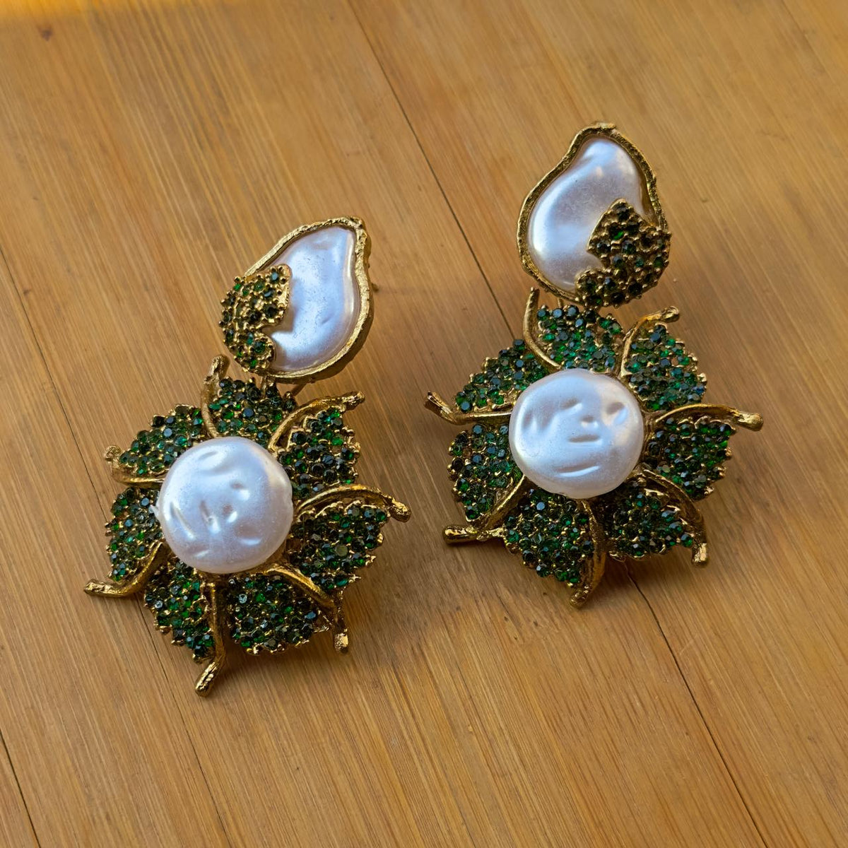 MOTHER OF PEARL EARINGS - A3