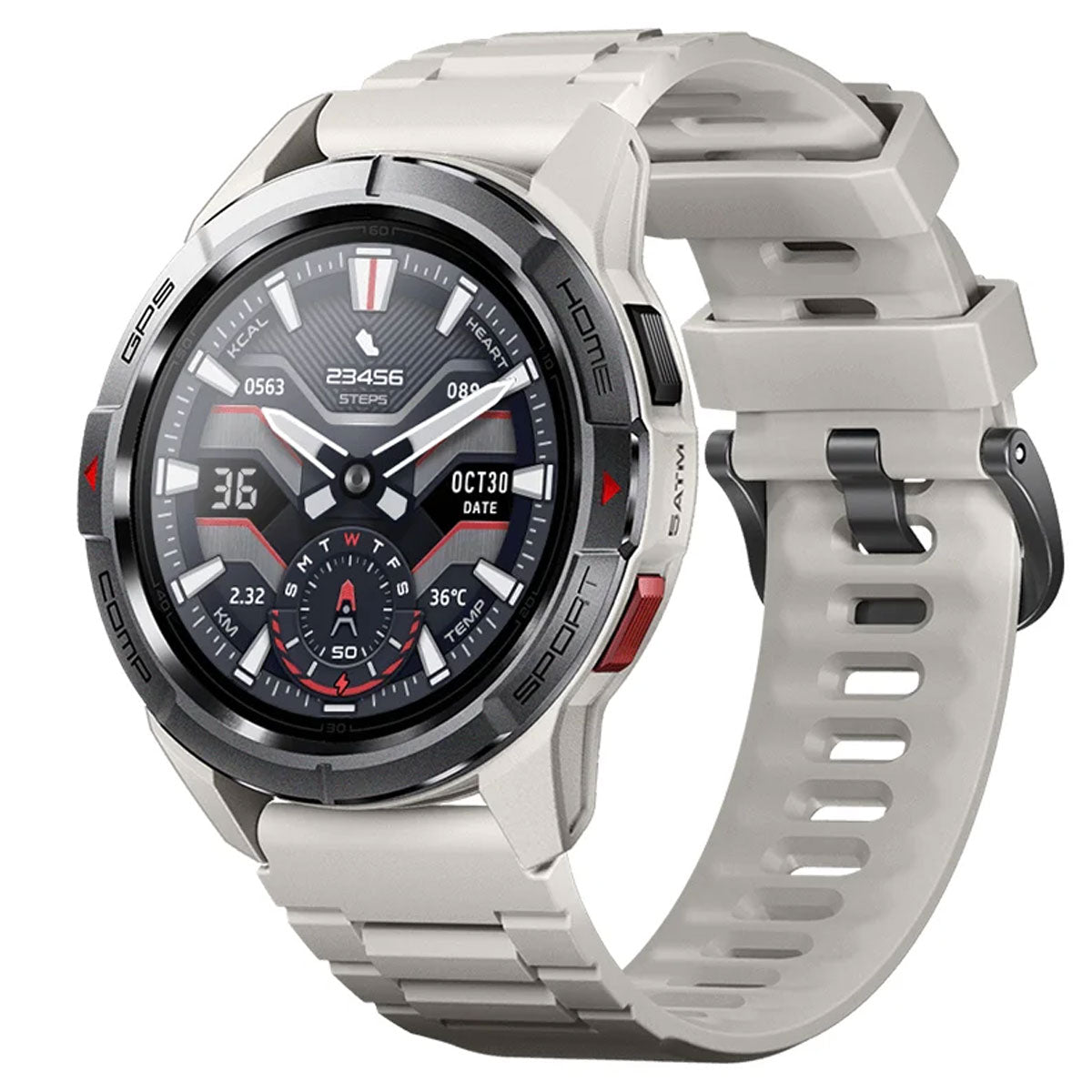 MIBRO SMART WATCH GS ACTIVE WHITE DUAL STRAP