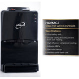 Homage Table Top Water Dispenser HWD-49320