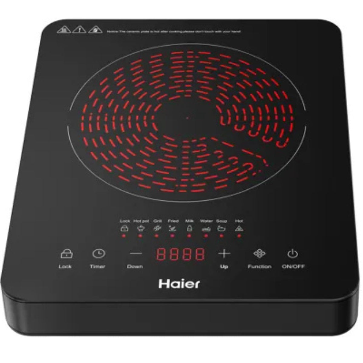 Haier HTM C31NOB Ceramic Hob with Modern Built In Design and Efficient Cooking Performance