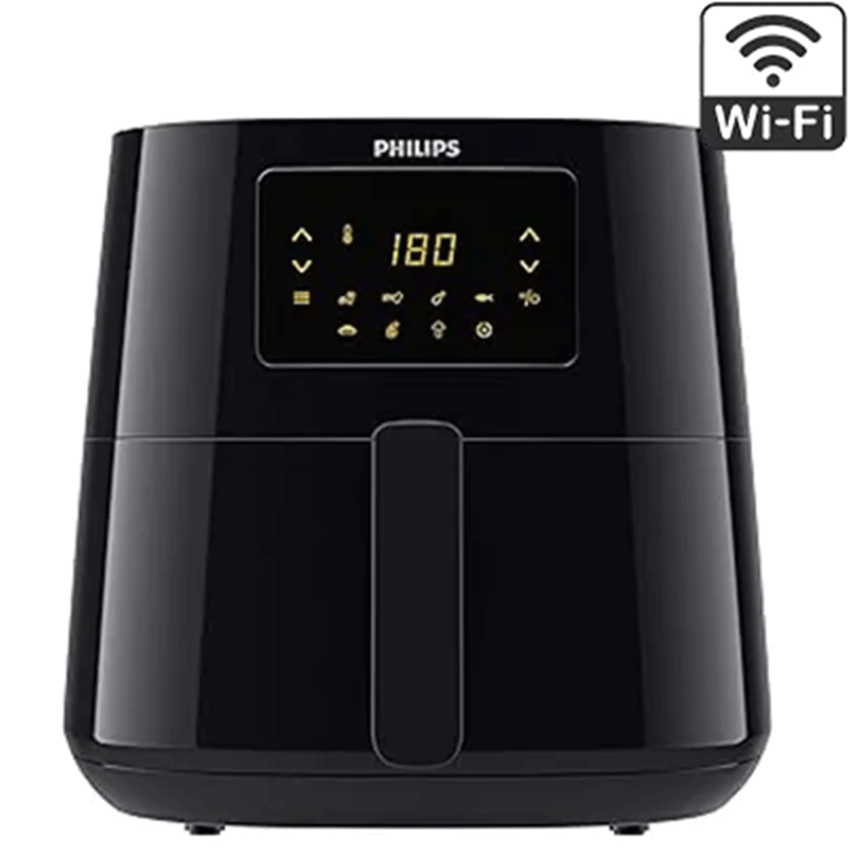 Philips HD9280/91 Airfryer XL, 6.2Ltr (1.2kg) Large Basket, Wifi