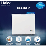 Haier HDF-285 Single Door Chest Freezer 10 Cubic Feet