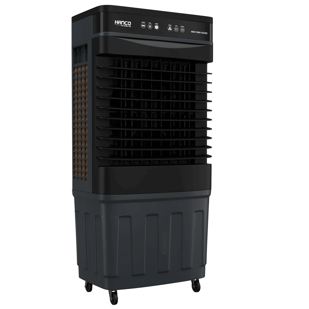 Hanco Rechargeable AC/DC Air Cooler – Model HRC-1000 AC/DC + Sogo Rechargeable Light JPN-378 + Premium Egg Beater