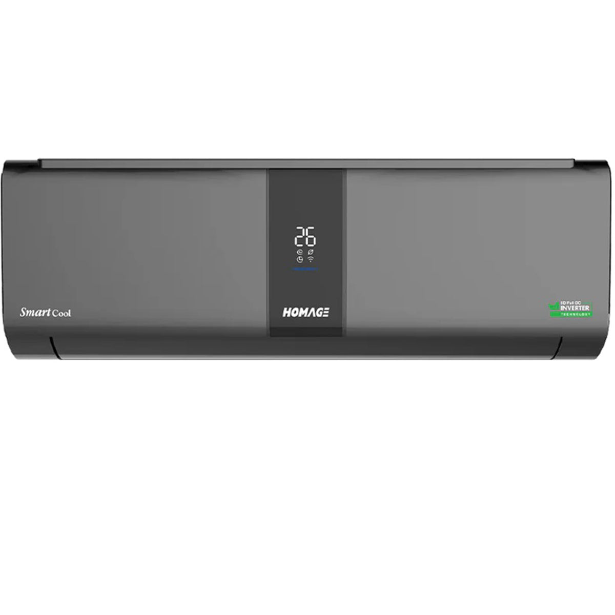 HOMAGE SPLIT AC HSC-1220S SMART – 1 Ton T3 DC Inverter Heat & Cool Smart Air Conditioner with WiFi & Energy Saving Technology