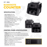 HOBTEC HT-60A BANKNOTE COUNTER