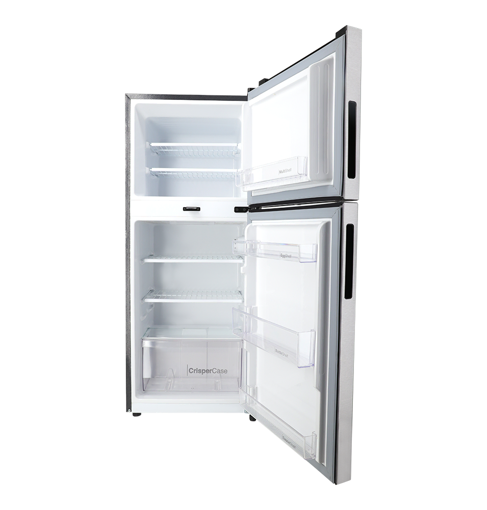 Dawlance 9169 WB Chrome Pro Inverter Refrigerator, Silver, 12CFT