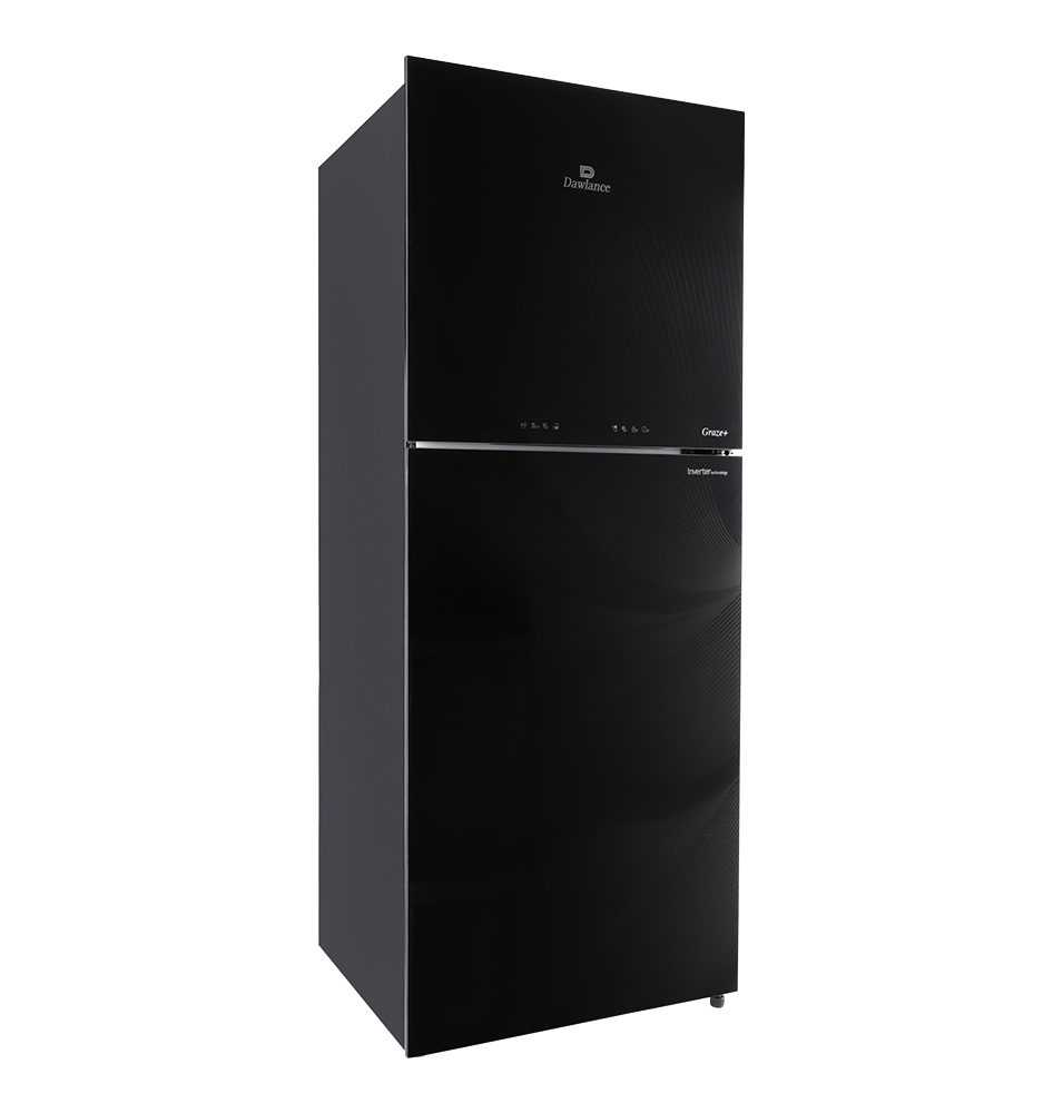 Dawlance 20 CFT Top Mount Inverter Refrigerator 91999 WB GD Graze Gem Black