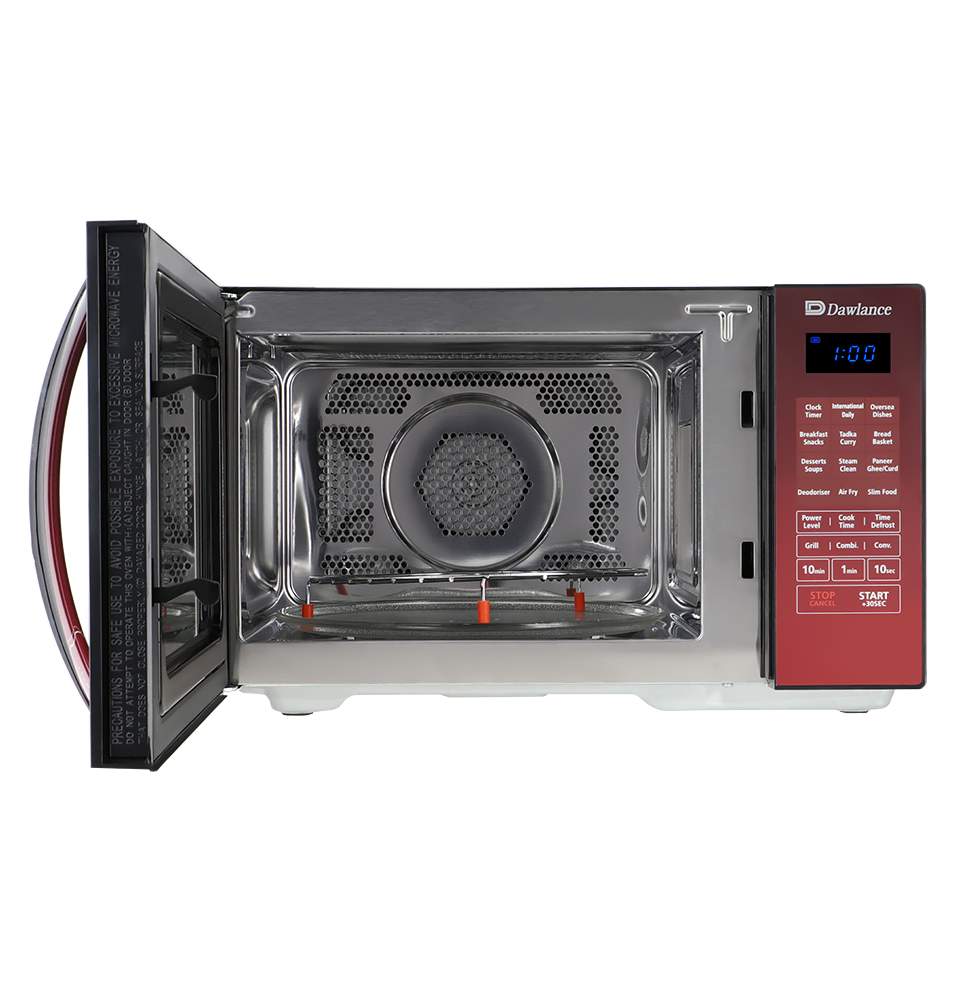 Dawlance Microwave Oven DW 530 Air Fryer Large Capacity Grill Cooking  Auto Cook Menu  30 Litres