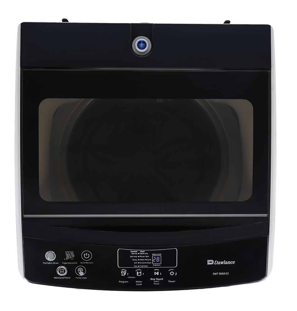 Dawlance Washing Machine Fully Automatic | Model DWT 9060 EZ | Size 09 KG Diamond Drum