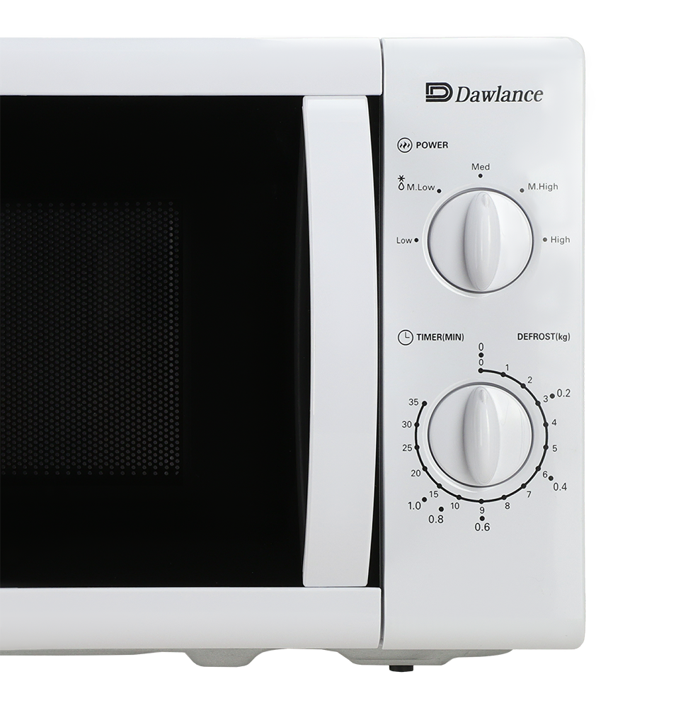 Dawlance DW 210 Solo White Microwave Oven Large Capacity 20 Litres
