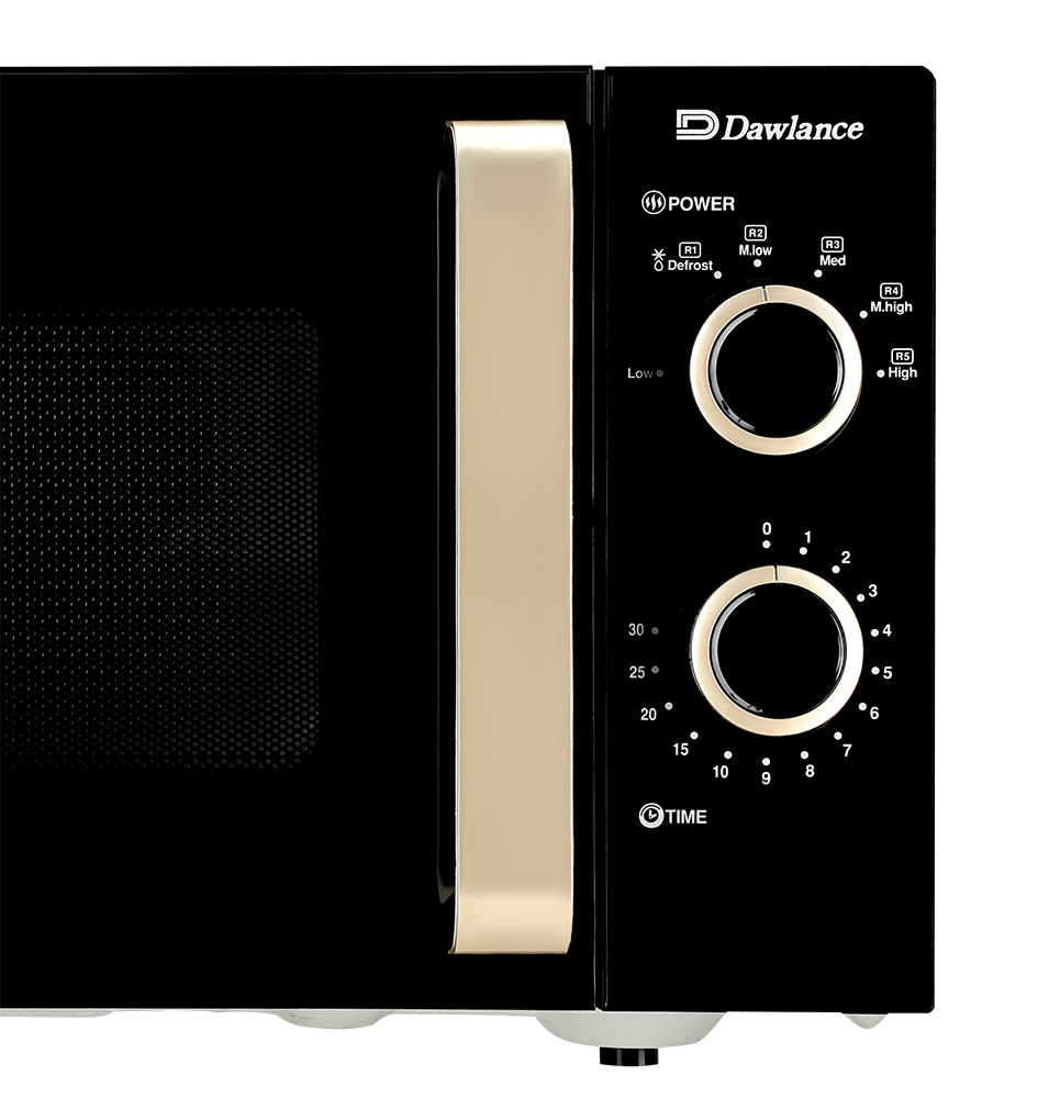 DAWLANCE SOLO CHAMPAGNE HEATING MICROWAVE OVEN 23 LITER Model DW 374
