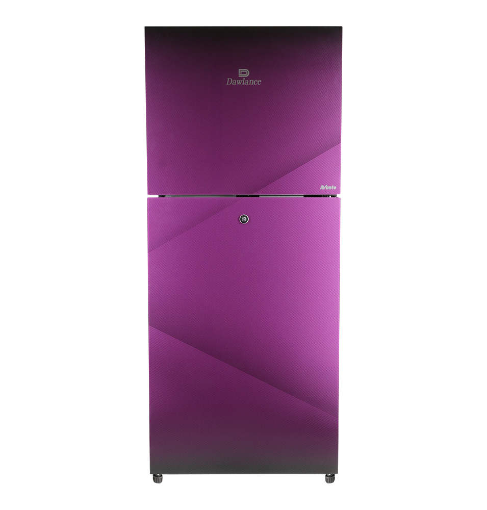 Dawlance Refrigerator 9140 WB Avante( Pearl Red/ Pearl Purple) Double Door Refrigerator Low Voltage Operate