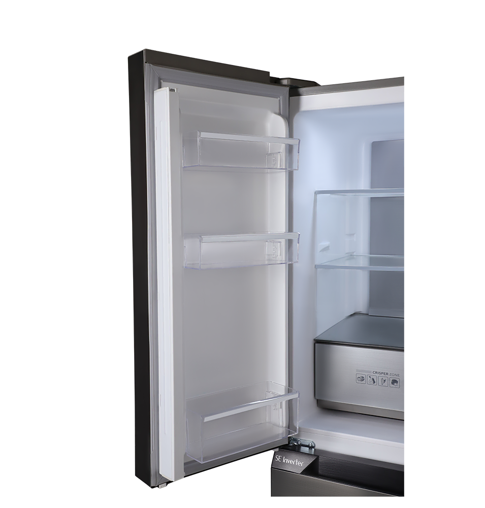 Dawlance DMD 7950 Glass Door Inverter No Frost Refrigerator