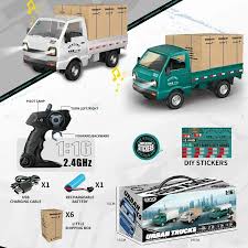 1:16 Scale Remote Control Suzuki Mini Loader Cargo Truck with Lights & Sound – ITEM NO 3688-G148A