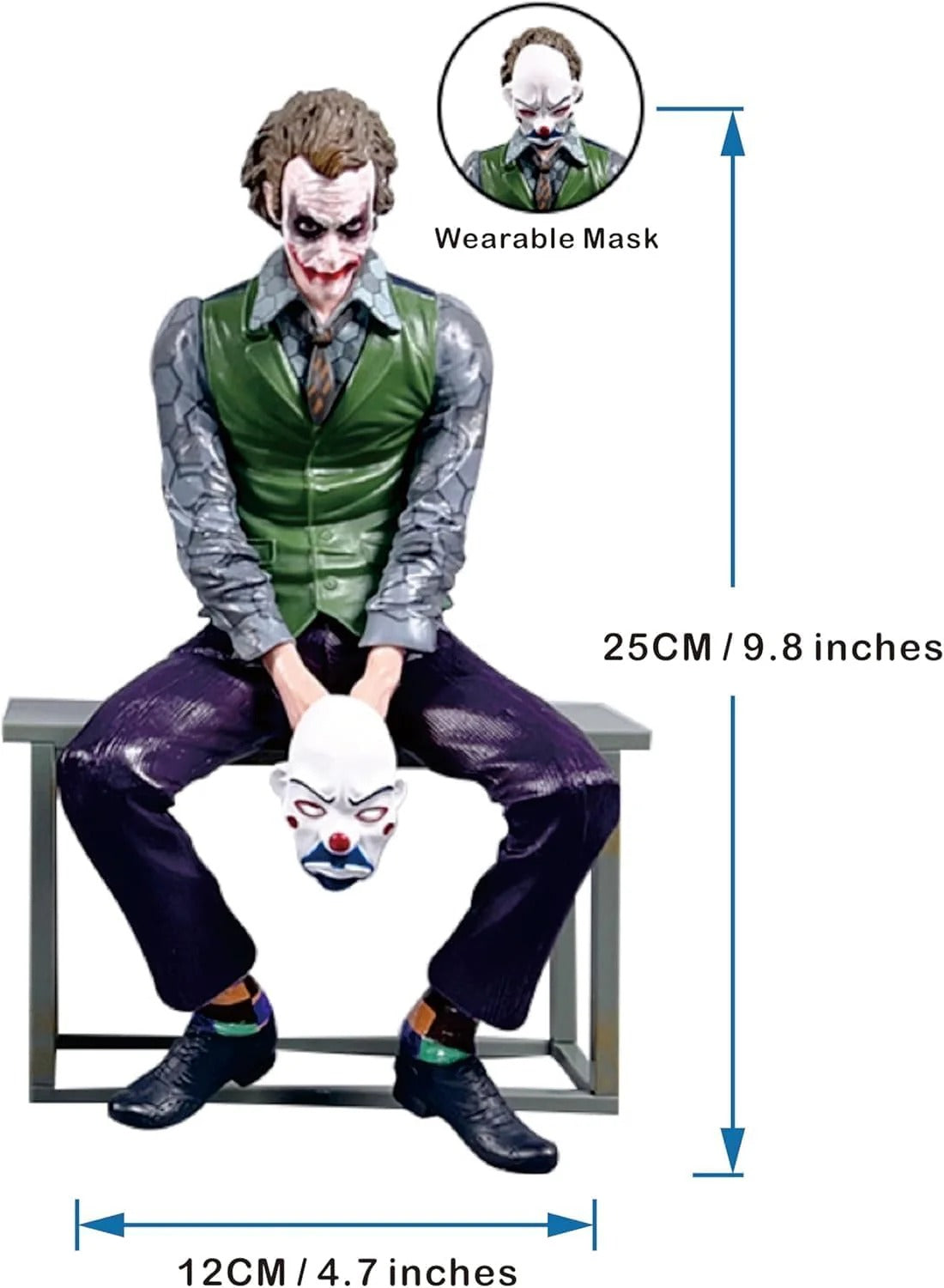 Joker car ornament