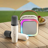Portable Wireless Speaker With Dual Microphones