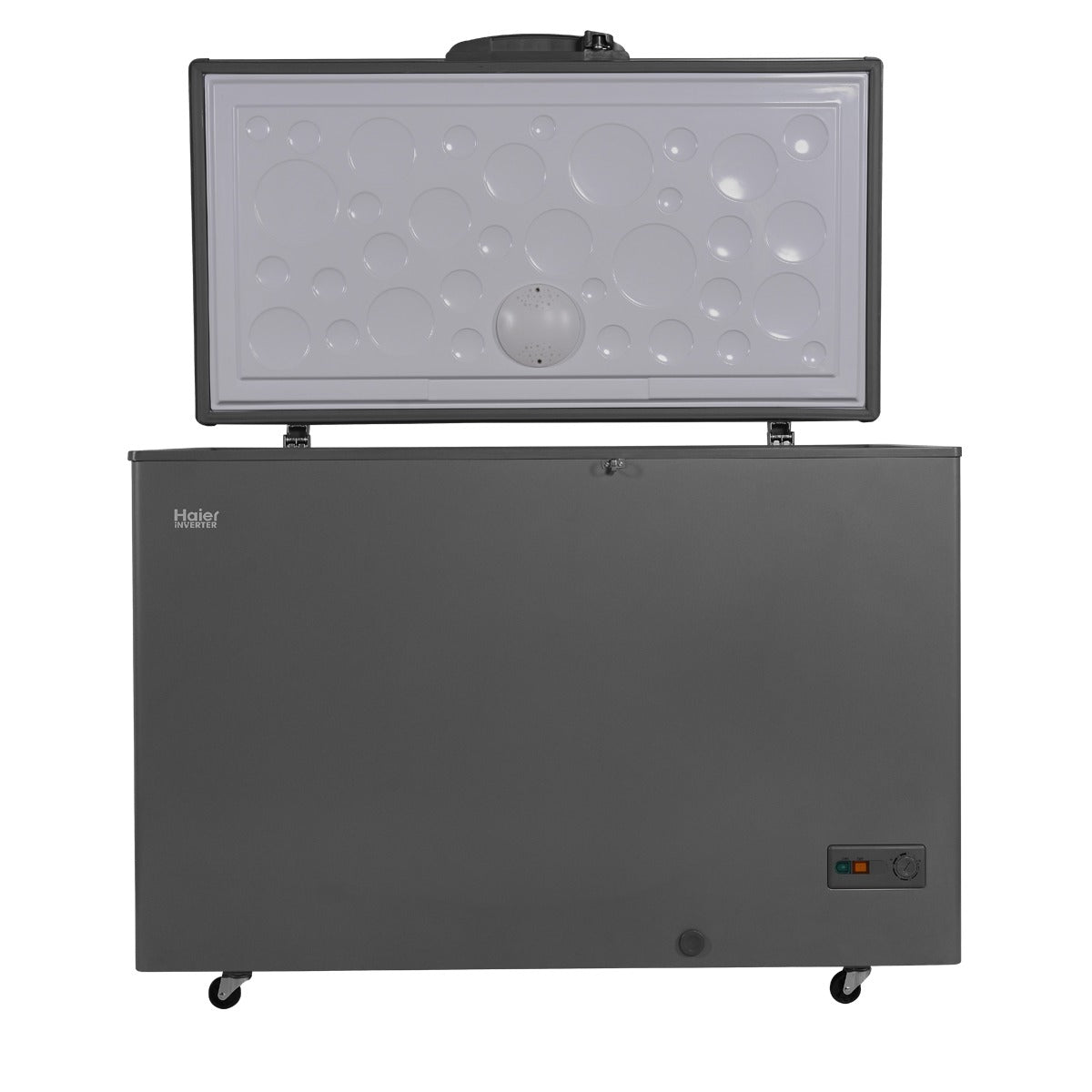 Haier HDF-345 IG - Inverter - Single Door Series - ( Inverter + Balanced Cooling + Super Freeze Function + Ref & DF Adjustable )  12.9 Cu Ft