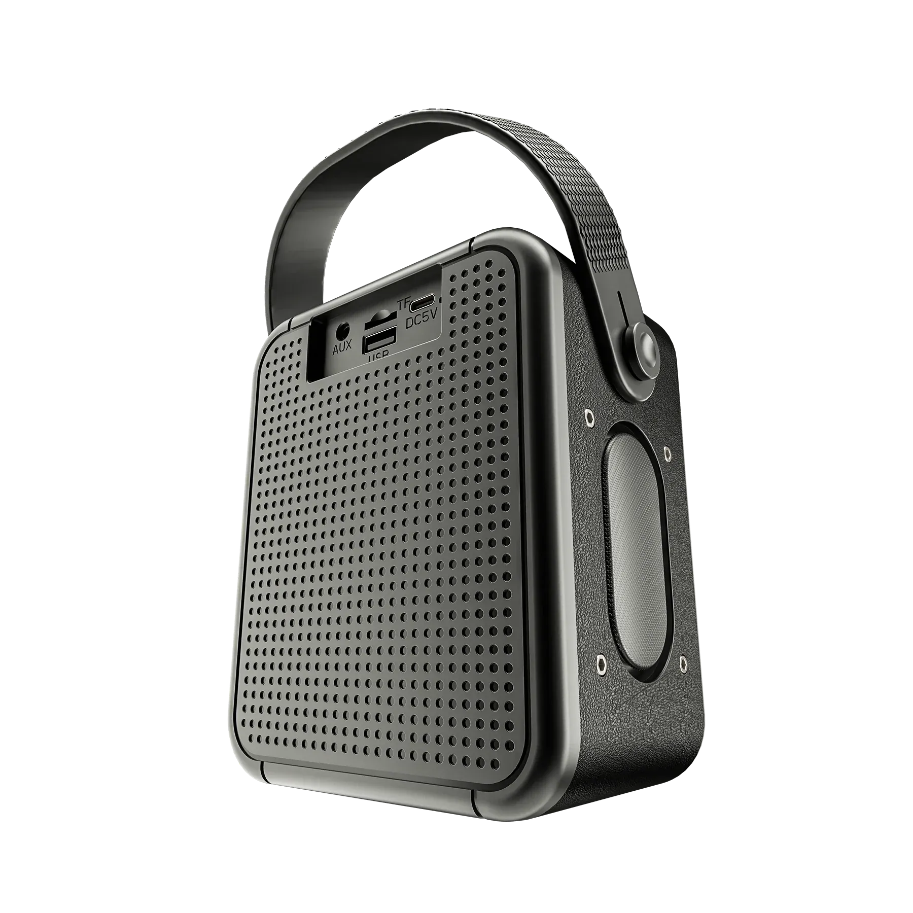 Ronin Beat Box Speaker  Dual Woofers | Heavy Bass With Wireless Karaoke Mic