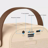 Portable Wireless Speaker With Microphone