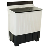 EcoStar Twin Tub - Glass Lid (Opaque) Washing Machine EW-T1004MG - 10KG Capacity
