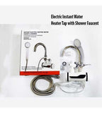 Electric Faucet Tap Water Heater with Shower