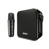 Ronin Beat Box Speaker  Dual Woofers | Heavy Bass With Wireless Karaoke Mic