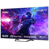Haier 55" 4K HDR Google TV QLED-S80Series-H55S80EUX (MEMC, Bezel Less, QLED, Dolby Audio)