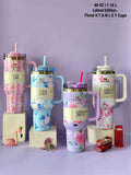 Stanley Floral Print Quencher H2.0 Insulated Tumbler (40 OZ | 1.18L)