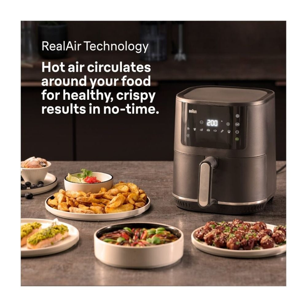 Braun MultiFry 3 Air Fryer, 4.3 Liters, 1500W, HF3030