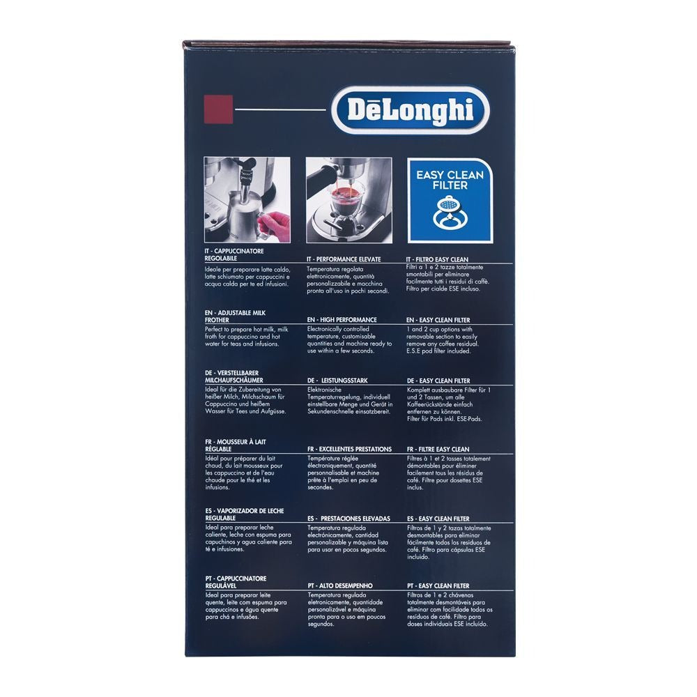 DeLonghi Dedica Style Espresso & Cappuccino Coffee Machine, EC-685
