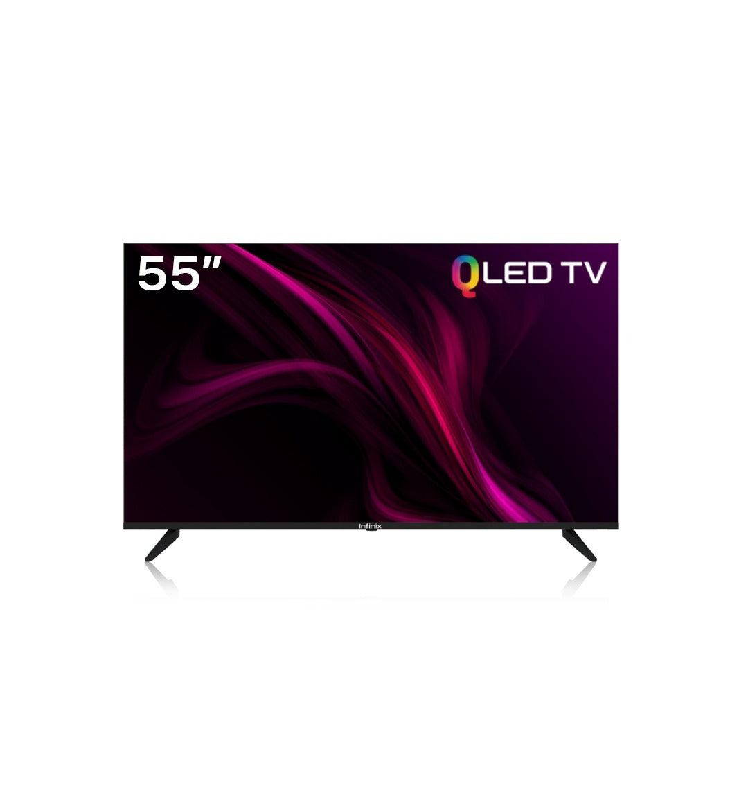 Infinix 55 Inch X5W QLED TV Android 13 AI (Artificial Intelligence) Smart LED Television With 2+1 Year Official Warranty