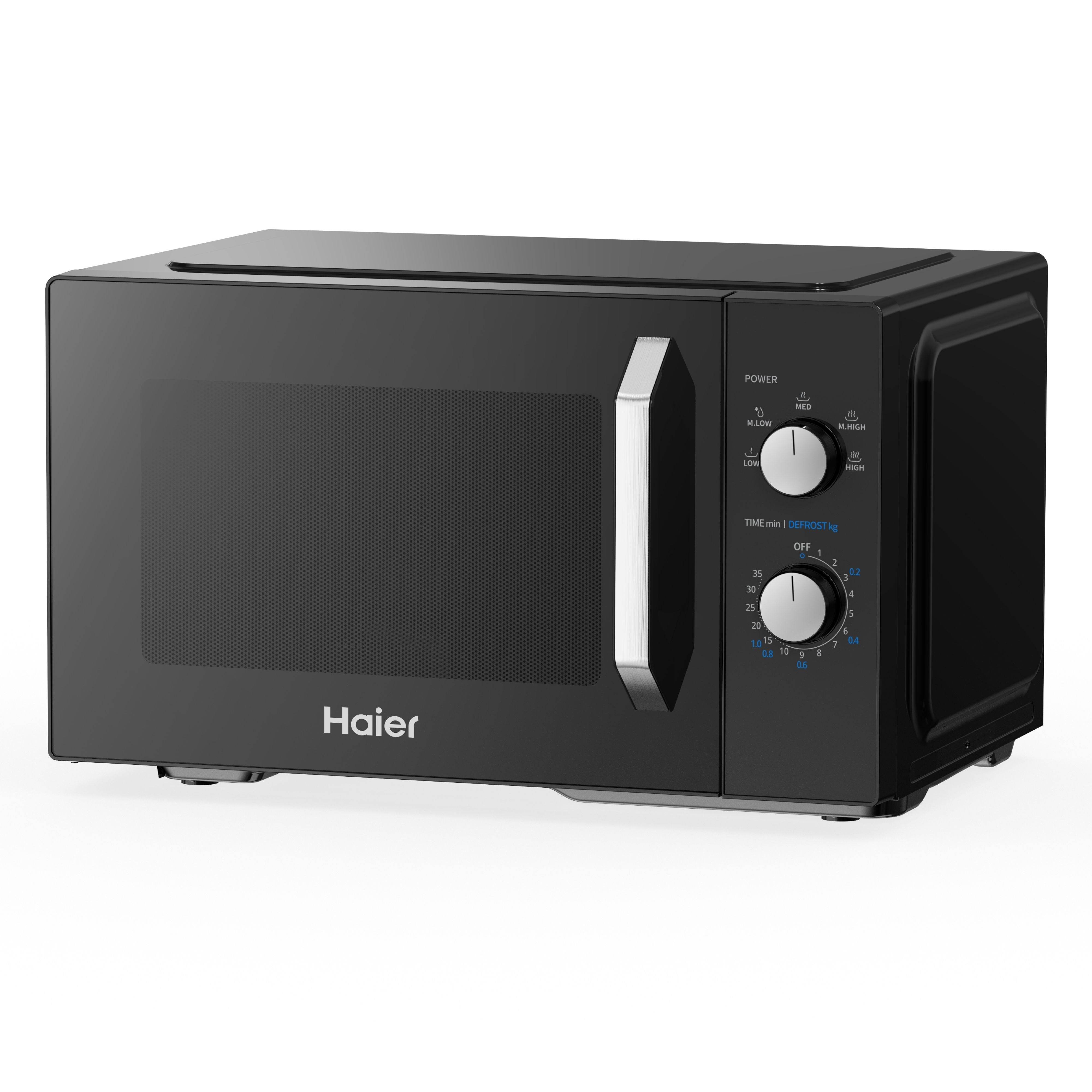 Haier 25L  Solo HMW-25MXP9 (Pull Handle + Alarm Signal + Halogen Interior Light + Mechanical Rotary Control) Microwave Oven