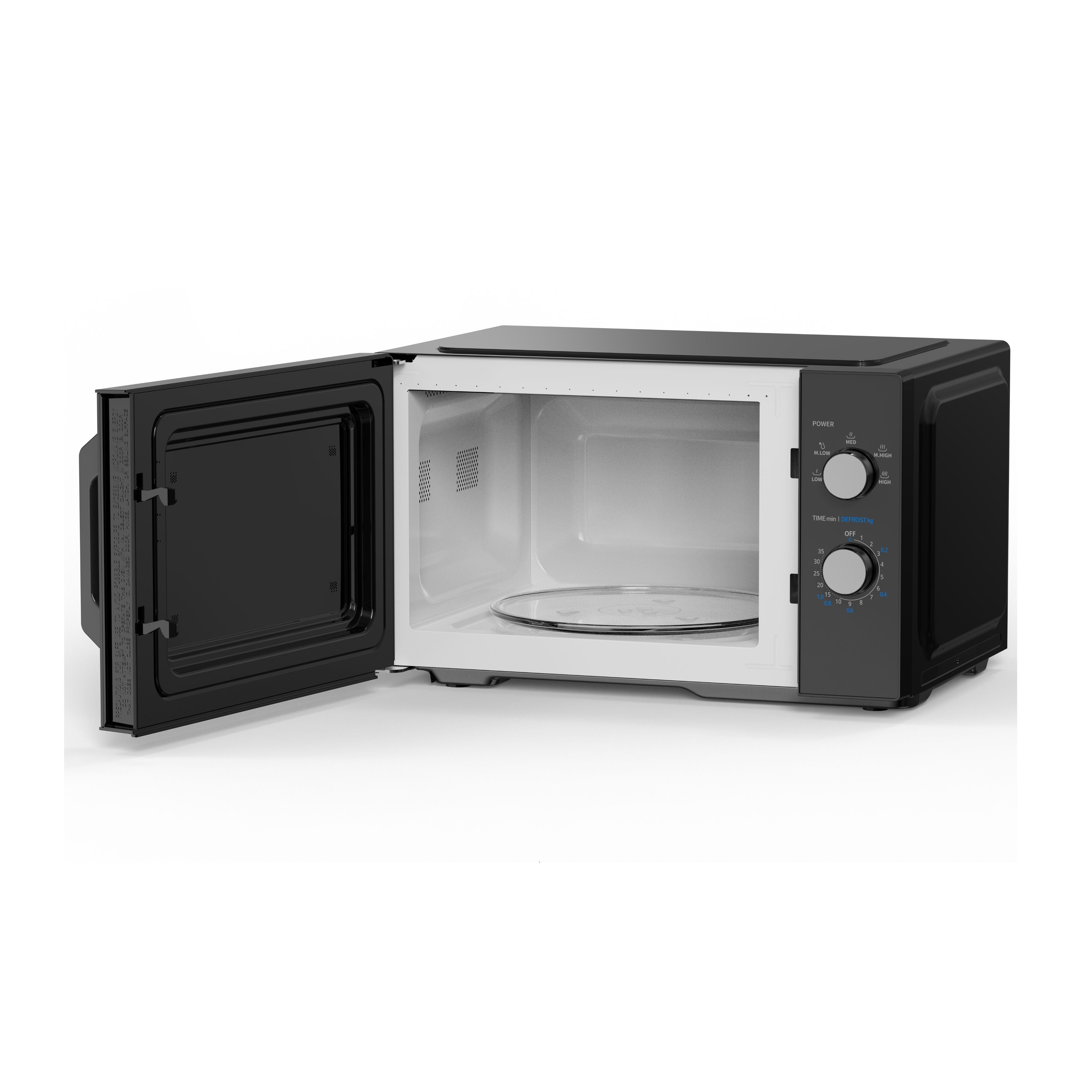 Haier 25L  Solo HMW-25MXP9 (Pull Handle + Alarm Signal + Halogen Interior Light + Mechanical Rotary Control) Microwave Oven