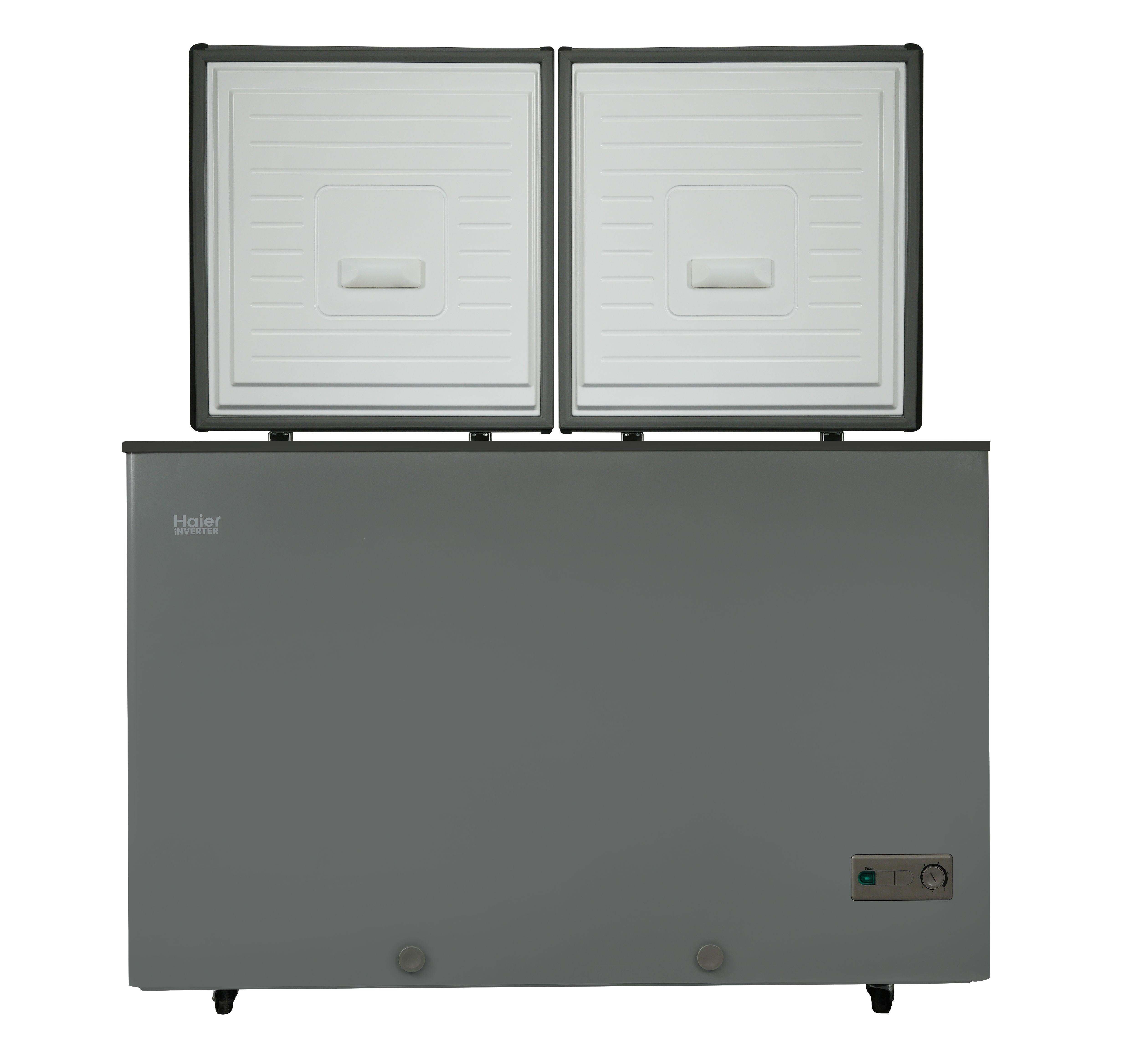 Haier 385L - HDF-385IG -Twin Cabinet Inverter Chest Freezer - 13.60 Cu Ft